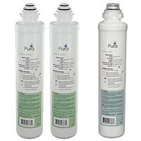 Aqua Flo, Filters set, One Sediment Filter & Two 5 Micron Carbon Block