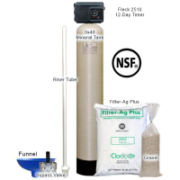 Filter-Ag Plus Sediment Filter System with 9" X 48" Tank & Fleck 2510 12-Day Timer
