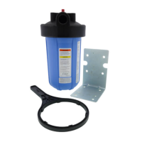 Aqua Science 10" Sediment Filter Housing 1" W/Bracket and Wrench 