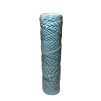 Anti-Microbial Polypropylene String Wound Sediment Cartridge, 5 Micron, for 10" x 2.5" Big Blue & Clear Housings