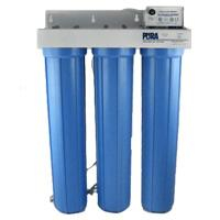 Pura Triple Housing, 8 GPM, Whole-House System with Sediment Filtration
