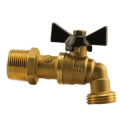 No Lead Brass Hose Bib, 1/2"
