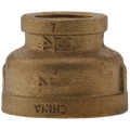 No Lead Brass Bell Reducing Coupling 1-1/4" x 1"