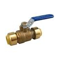 1" No Lead Brass Quick Connect Ball Valve