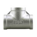304 Stainless Steel Tee, 3 Way, 3/4