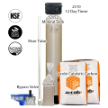 Jacobi Catalytic Carbon Filter System with 12" X 52" Tank & Fleck 2510 12 Day Timer