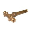 No Lead Brass Union Tee for Pressure Tank Installations - 1" x 10" MPT Connection
