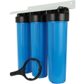 Aqua Science 3 Stage 20" Big Blue Filter Housing 1" NPT Inlet/Outlet