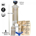 pH Neutralizer (Acid Neutralizing) System with 9" X 48" Tank & Fleck 5600SXT Digital Control Valve