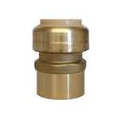 3/4" No Lead Brass Quick Connect X 3/4" FMPT Adapter