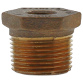 No Lead Brass Bushing - 3/4" X 1/4"