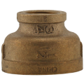 No Lead Brass Bell Reducing Coupling 1-1/2" x 3/4"