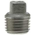 304 Stainless Steel Plug - 1/4"