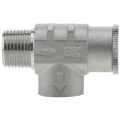 304 Stainless Steel Pressure Relief Valve 100 PSI - 1/2"