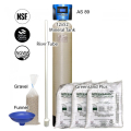 GreensandPlus Filter System with 12" X 52" Tank & Aqua Science 89 AIO Oxygen Chamber System Digital Control Valve