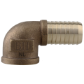 No Lead Brass No Lead Brass FPT x Barb 90 1.25"
