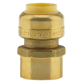1/2" No Lead Brass Quick Connect X 1/2" FMPT Adapter
