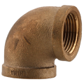 No Lead Brass 90 Elbow - 1"