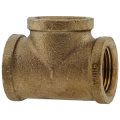 No Lead Brass Tee, 3 Way, 1"