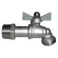 304 Stainless Steel 1/4 Turn Ball Hose Bib 3/4"
