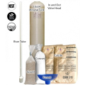 pH Neutralizer (Acid Neutralizing) System with 10" X 54" Tank & In/Out Utility Head
