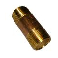 No Lead Brass Nipple - 3/4" x 3"