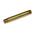 No Lead Brass Nipple - 1/4" x 3"
