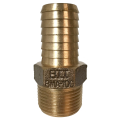 No Lead Brass Male Adapter, 2" MPT x 2" Barb