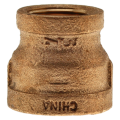No Lead Brass Bell Reducing Coupling 1" x 3/4"