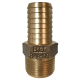 No Lead Brass Male Adapter, 3/4
