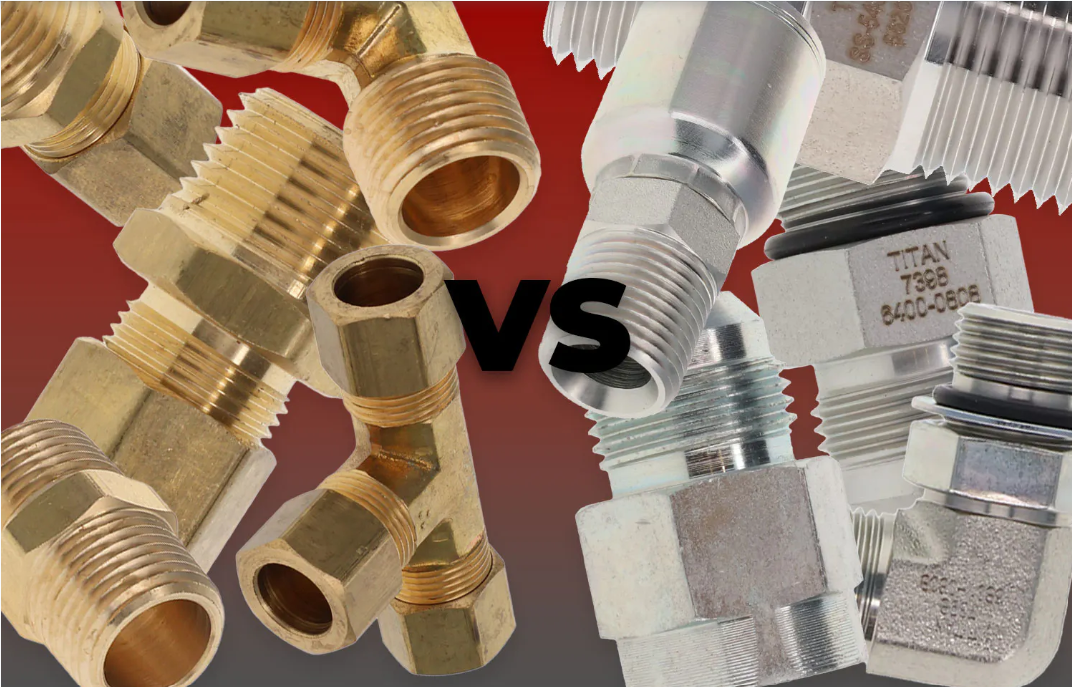 Stainless steel vs brass fittings